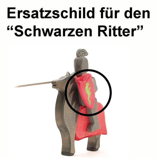 Ostheimer 27613 Ersatz Schild Ritterschild für Schwarzen Ritter