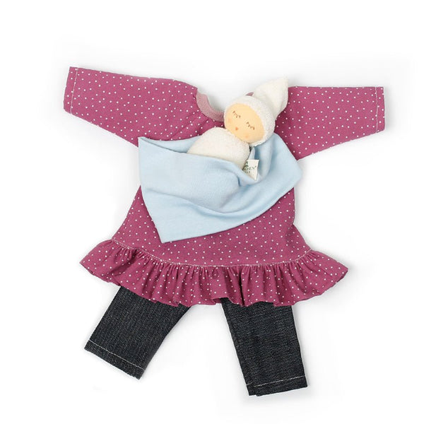 Nanchen 612400 Anziehpuppe Bekleidungsset Mama