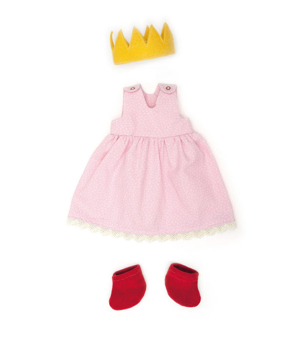 Nanchen 612403 Anziehpuppe Bekleidungsset Prinzessin