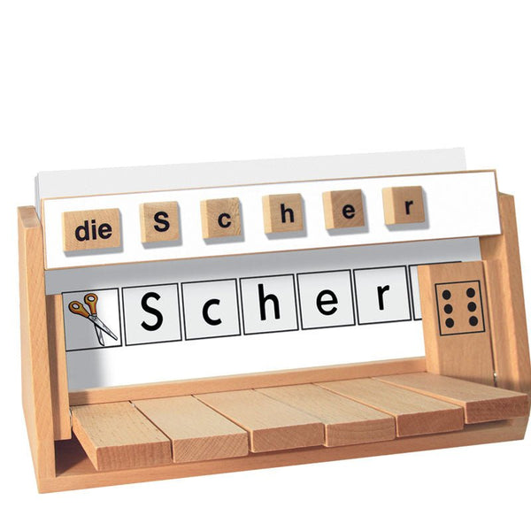 Oberschwäbische Magnetspiele 7321 Klappe auf! Buchstabieren