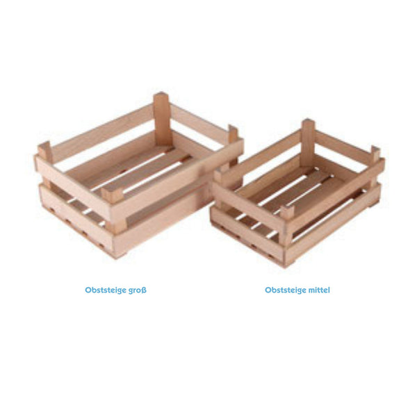 Beck 40005 Obststeige mittel für Holzobst