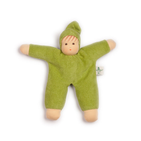 Nanchen 151047 Puppe Schmuse in grün